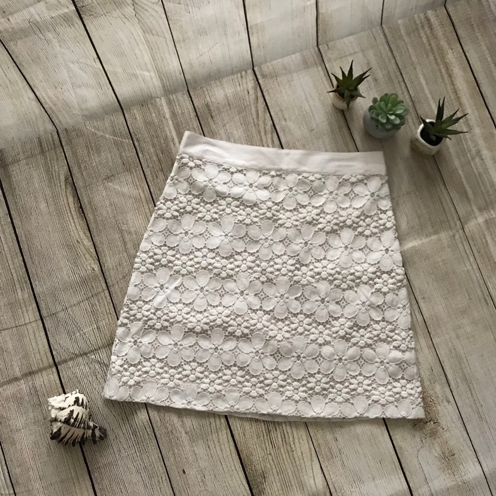 LOFT daisy petite skirt